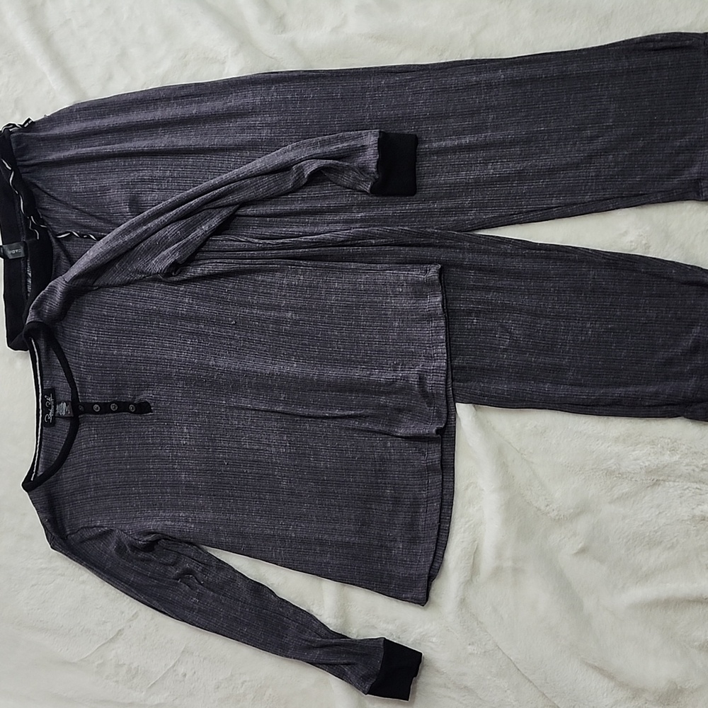 Rene Rofy Cozy Ribbed Long Sleeve Lounge Set